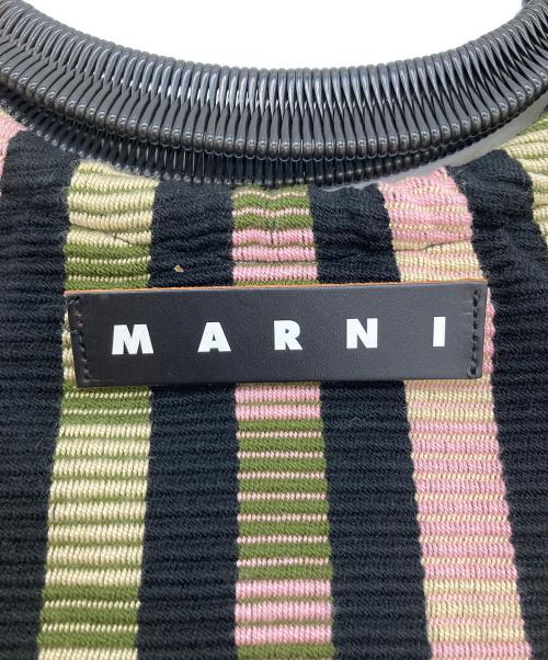 MARNI（マルニ）MARNI (マルニ) MARNI MARKET BOAT/BOMH0003Q0 ピンク×グリーンの古着・服飾アイテム