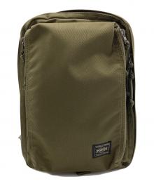 PORTER（ポーター）の古着「UNIT SLING SHOULDER BAG S/784-05468」｜グリーン