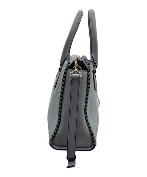 MICHAEL KORS（マイケルコース）MICHAEL KORS (マイケルコース) トップジップ サッチェル ミディアム ブルーの古着・服飾アイテム
