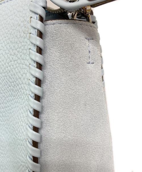 MICHAEL KORS（マイケルコース）MICHAEL KORS (マイケルコース) トップジップ サッチェル ミディアム ブルーの古着・服飾アイテム