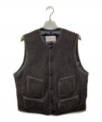 Subcultureサブカルチャー）の古着「BEACH CLOTH DOWN VEST」｜ブラウン