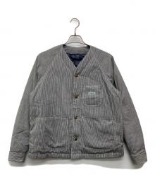 Subculture（サブカルチャー）の古着「ENGINEER INNER DOWN JACKET」｜グレー