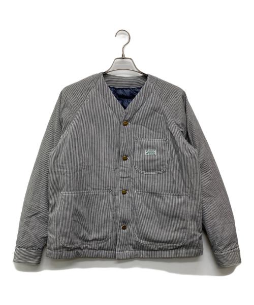 Subculture（サブカルチャー）Subculture (サブカルチャー) ENGINEER INNER DOWN JACKET グレー サイズ:1の古着・服飾アイテム