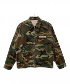 Subcultureサブカルチャー）の古着「25SS Corduroy Swing Top With Patches」｜オリーブ