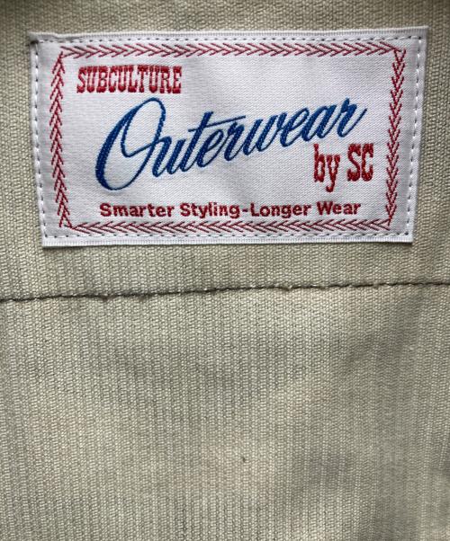 Subculture（サブカルチャー）Subculture (サブカルチャー) 25SS Corduroy Swing Top With Patches オリーブ サイズ:2の古着・服飾アイテム
