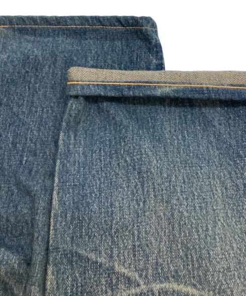 Subculture（サブカルチャー）Subculture (サブカルチャー) 66 加工セルヴィッジデニムパンツ インディゴ サイズ:2の古着・服飾アイテム
