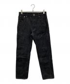 Subcultureサブカルチャー）の古着「DENIM PANTS S01XX BLACK / RIGID」｜ブラック