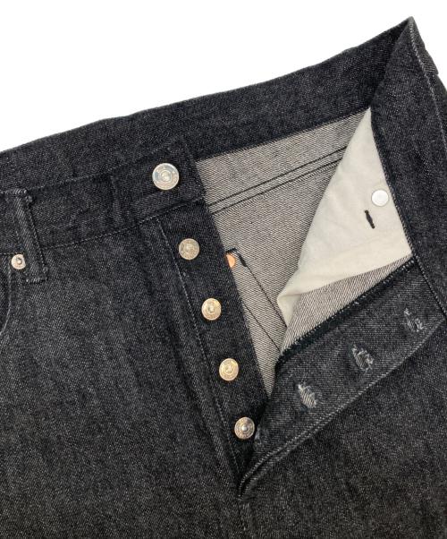 Subculture（サブカルチャー）Subculture (サブカルチャー) DENIM PANTS S01XX BLACK / RIGID ブラック サイズ:W32の古着・服飾アイテム