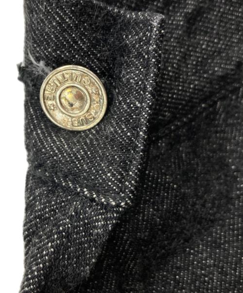 Subculture（サブカルチャー）Subculture (サブカルチャー) S06XX BLACK DENIM JACKET ブラック サイズ:46の古着・服飾アイテム