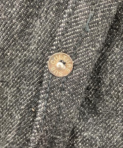 Subculture（サブカルチャー）Subculture (サブカルチャー) S06XX BLACK DENIM JACKET ブラック サイズ:46の古着・服飾アイテム