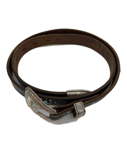 htc（エイチティーシー）htc (エイチティーシー) SD Belt #Western B TQ ブラック サイズ:34の古着・服飾アイテム