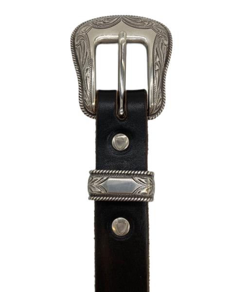 htc（エイチティーシー）htc (エイチティーシー) SD Belt #Western B TQ ブラック サイズ:34の古着・服飾アイテム