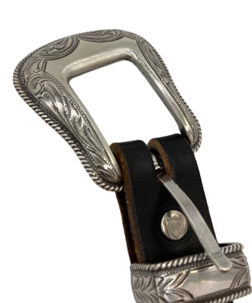 htc（エイチティーシー）htc (エイチティーシー) SD Belt #Western B TQ ブラック サイズ:34の古着・服飾アイテム