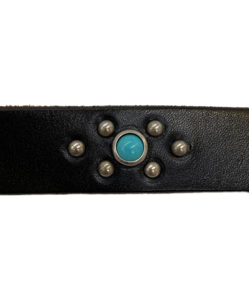 htc（エイチティーシー）htc (エイチティーシー) SD Belt #Western B TQ ブラック サイズ:34の古着・服飾アイテム