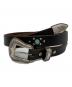 htc（エイチティーシー）の古着「SD Belt #Western B TQ」｜ブラック