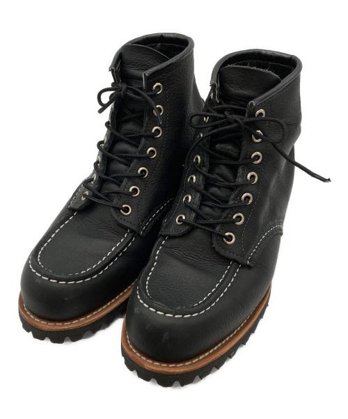RED WING（レッドウィング）RED WING (レッドウィング) Roughneckレースアップブーツ/2949 ブラック サイズ:7.5Dの古着・服飾アイテム