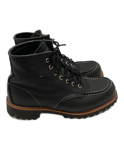 RED WING（レッドウィング）RED WING (レッドウィング) Roughneckレースアップブーツ/2949 ブラック サイズ:7.5Dの古着・服飾アイテム