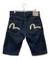 EVISU (エヴィス) 7001 カモメペイントデニムハーフパンツ/7001 インディゴ サイズ:W32：10000円