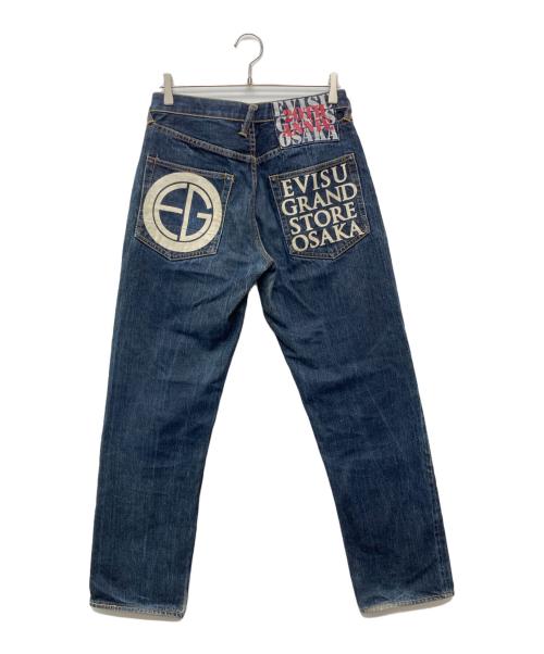 EVISU（エヴィス）EVISU (エヴィス) カモメプリントデニムパンツ インディゴ サイズ:Ｗ30の古着・服飾アイテム