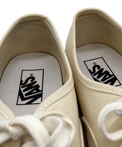 VANS（ヴァンズ）VANS (ヴァンズ) Authentic 44D アイボリー サイズ:28cmの古着・服飾アイテム