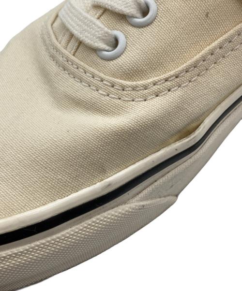 VANS（ヴァンズ）VANS (ヴァンズ) Authentic 44D アイボリー サイズ:28cmの古着・服飾アイテム