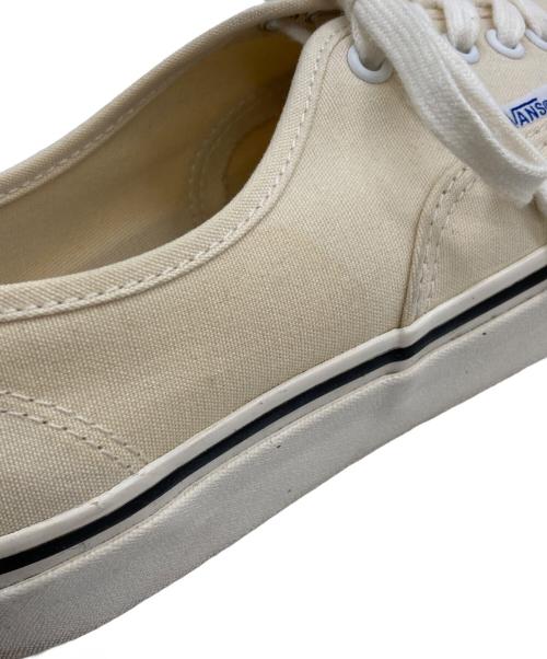 VANS（ヴァンズ）VANS (ヴァンズ) Authentic 44D アイボリー サイズ:28cmの古着・服飾アイテム