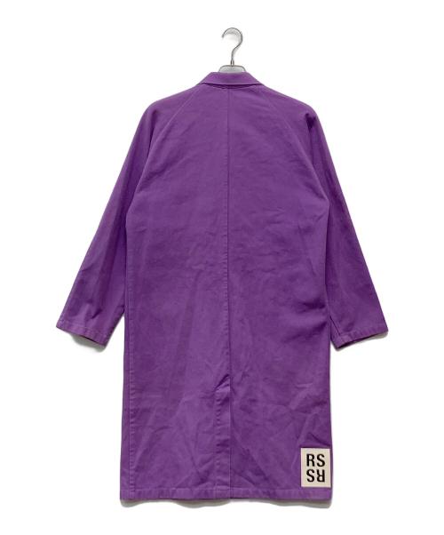 RAF SIMONS（ラフシモンズ）RAF SIMONS (ラフシモンズ) DENIM LABO COAT パープル サイズ:44の古着・服飾アイテム