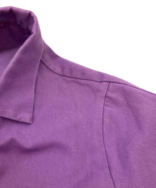 RAF SIMONS（ラフシモンズ）RAF SIMONS (ラフシモンズ) DENIM LABO COAT パープル サイズ:44の古着・服飾アイテム