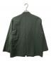MARKA (マーカ) LAPELLESS SHIRT JACKET グリーン サイズ:1：10000円