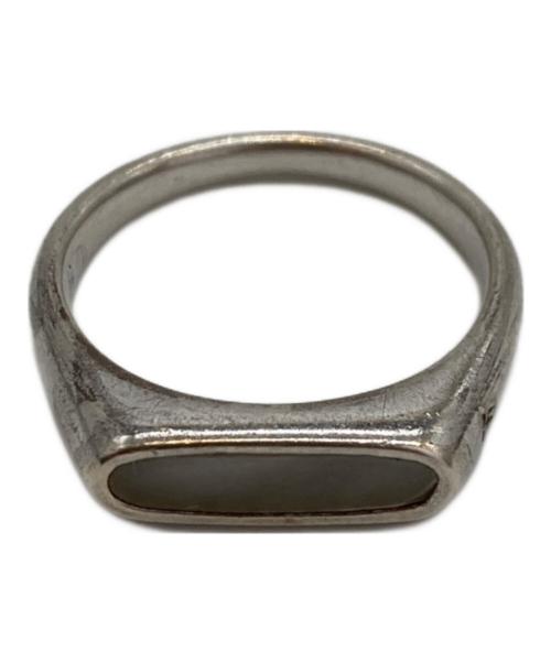 TOM WOOD（トムウッド）TOM WOOD (トムウッド) Mario Ring White MOP シルバー サイズ:15号の古着・服飾アイテム