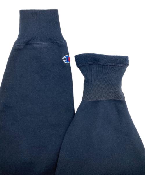 Champion REVERSE WEAVE（チャンピオン リバース ウィーブ）Champion REVERSE WEAVE (チャンピオン リバース ウィーブ) プリントパーカー ネイビー サイズ:Ｌの古着・服飾アイテム