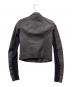RICK OWENS (リックオウエンス) CLASSIC LEATHER JACKET/RP18S8703-LCW グレー サイズ:40：40000円