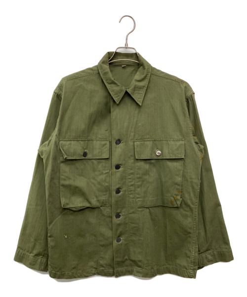 US ARMY（ユーエスアーミー）US ARMY (ユーエスアーミー) M-43 HBTジャケット カーキ サイズ:38Rの古着・服飾アイテム