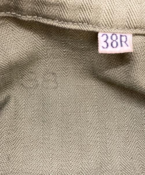 US ARMY（ユーエスアーミー）US ARMY (ユーエスアーミー) M-43 HBTジャケット カーキ サイズ:38Rの古着・服飾アイテム