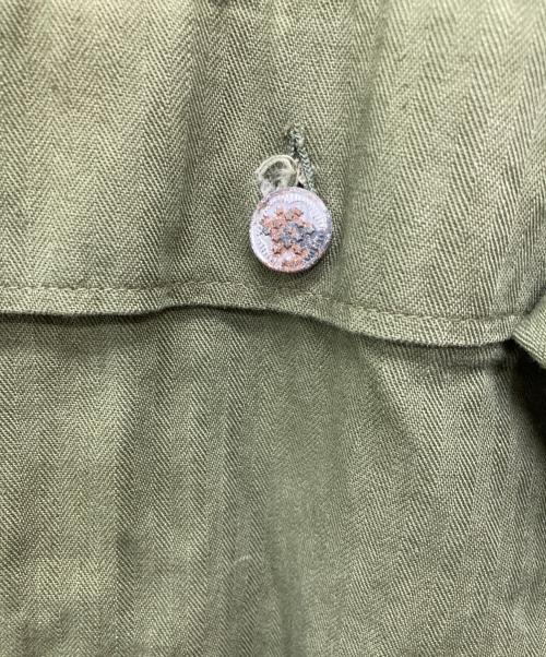 US ARMY（ユーエスアーミー）US ARMY (ユーエスアーミー) M-43 HBTジャケット カーキ サイズ:38Rの古着・服飾アイテム