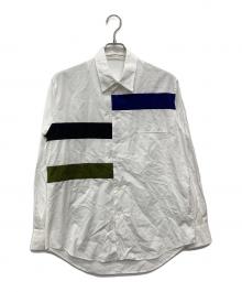 Yohji Yamamoto pour homme（ヨウジヤマモト プールオム）の古着「切替シャツ」｜ホワイト