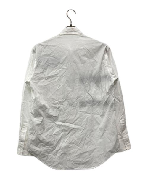 Yohji Yamamoto pour homme（ヨウジヤマモト プールオム）Yohji Yamamoto pour homme (ヨウジヤマモト プールオム) 切替シャツ ホワイト サイズ:2の古着・服飾アイテム