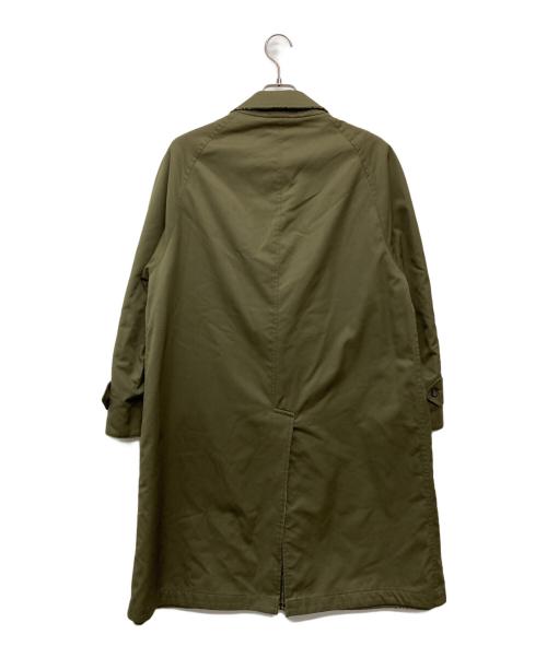 Burberry's（バーバリーズ）Burberry's (バーバリーズ) ツイードリバーシブルステンカラーコート/WR057-921-78 カーキ サイズ:Mの古着・服飾アイテム