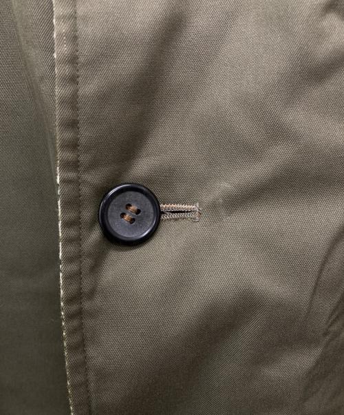 Burberry's（バーバリーズ）Burberry's (バーバリーズ) ツイードリバーシブルステンカラーコート/WR057-921-78 カーキ サイズ:Mの古着・服飾アイテム