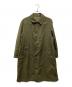 Burberry's（バーバリーズ）の古着「ツイードリバーシブルステンカラーコート/WR057-921-78」｜カーキ
