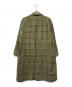 中古・古着 Burberry's (バーバリーズ) ツイードリバーシブルステンカラーコート/WR057-921-78 カーキ サイズ:M：40000円