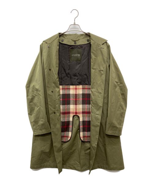 MACKINTOSH LONDON（マッキントッシュ ロンドン）MACKINTOSH LONDON (マッキントッシュ ロンドン) ライナー付コート カーキ サイズ:42の古着・服飾アイテム