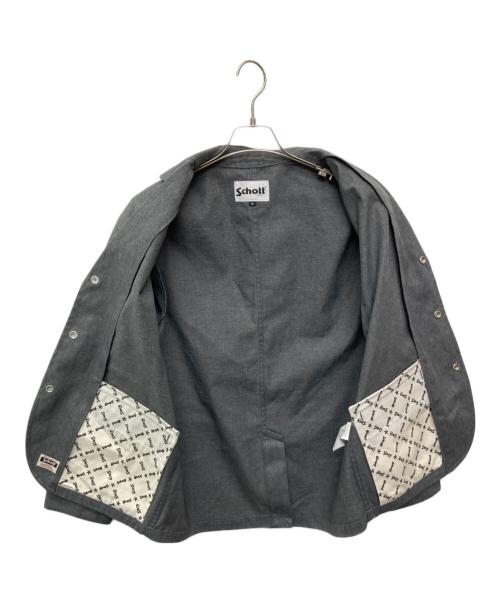 Schott（ショット）Schott (ショット) T/C ワーク 3B テーラード ジャケット グレー サイズ:Ｍの古着・服飾アイテム