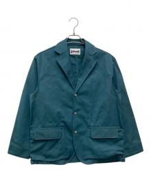Schott（ショット）の古着「T/C ワーク 3B テーラード ジャケット」｜グリーン