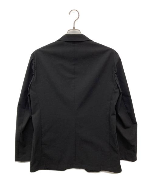 UNITED ARROWS TOKYO（ユナイテッドアローズトウキョウ）UNITED ARROWS TOKYO (ユナイテッドアローズトウキョウ) ライトサッカー 2ボタン テーラード ジャケット UA COZY ブラック サイズ:Ｌの古着・服飾アイテム