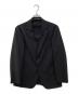 UNITED ARROWS TOKYO（ユナイテッドアローズトウキョウ）の古着「ライトサッカー 2ボタン テーラード ジャケット UA COZY」｜ブラック