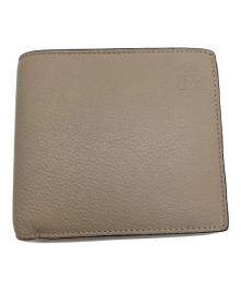 LOEWE（ロエベ）の古着「アナグラム バイフォールド コインウォレット」｜ベージュ