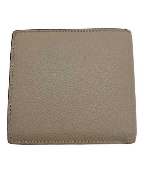 LOEWE（ロエベ）LOEWE (ロエベ) アナグラム バイフォールド コインウォレット ベージュの古着・服飾アイテム