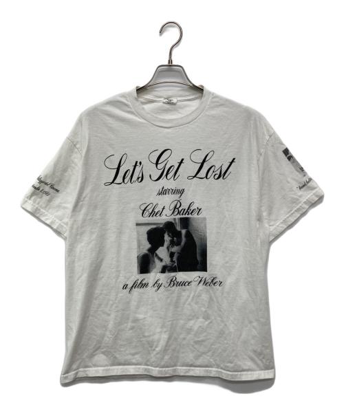 WEBER（ウェーバー）WEBER (ウェーバー) Let’s get Lost プリントTシャツ ホワイト サイズ:ＸＬの古着・服飾アイテム
