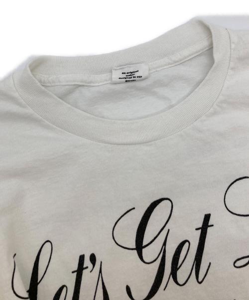 WEBER（ウェーバー）WEBER (ウェーバー) Let’s get Lost プリントTシャツ ホワイト サイズ:ＸＬの古着・服飾アイテム